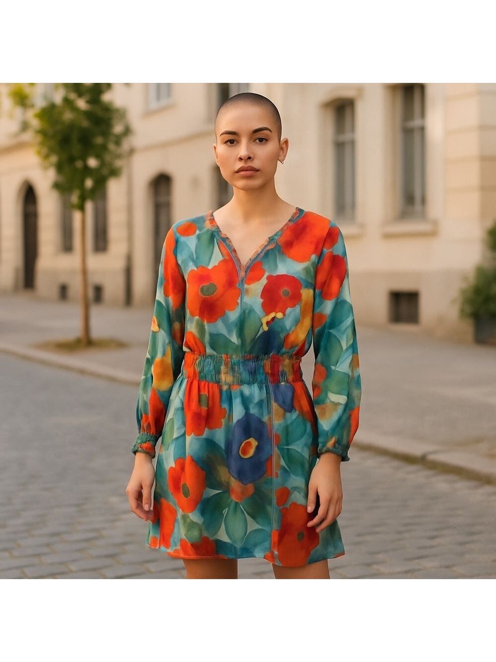 NWT Floral Multicolor Dress